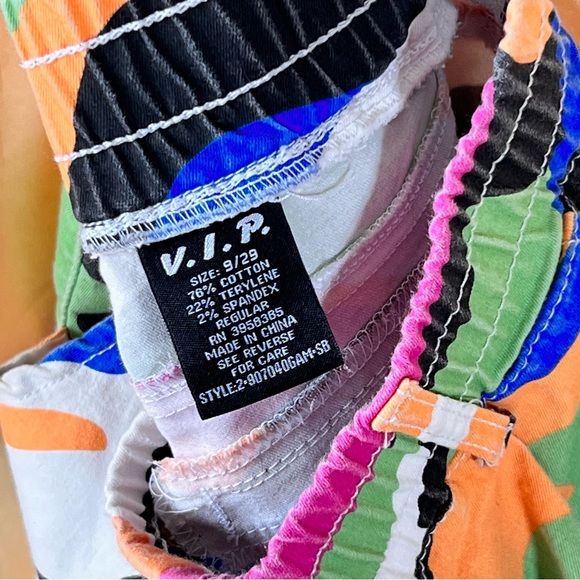 VIP Vintage Y2K Artsy Paint Drip Camo Joggers - Picture 4 of 4